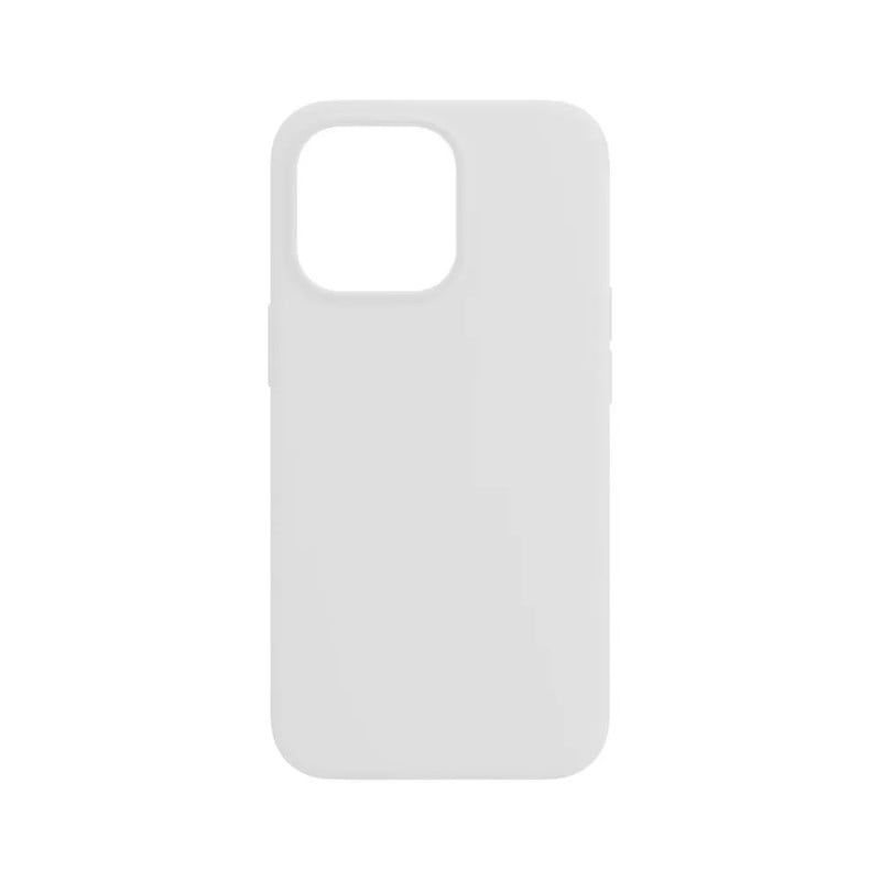 GENERICO - CASE DE SILICONA PARA IPHONE15 PLUS BLANCO