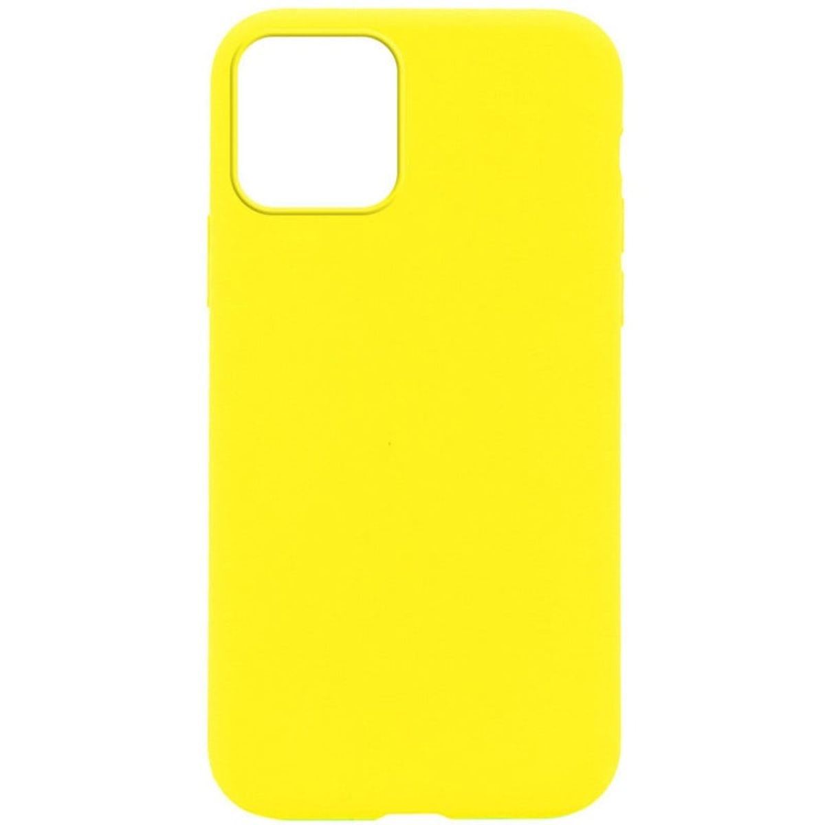 GENERICO - CASE DE SILICONA PARA IPHONE15 PRO AMARILLO