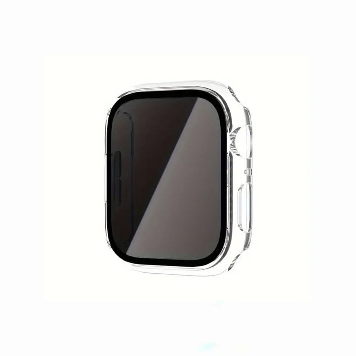 GENERICO - Cover Para Apple Watch 44mm Glass Antiespia - Transparente