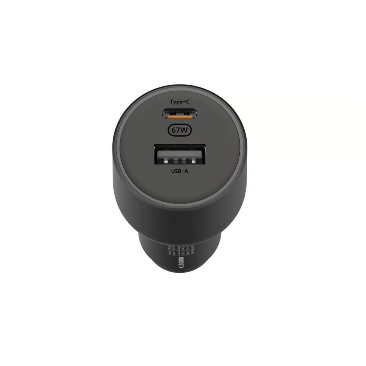 XIAOMI - Cargador de Auto Xiaomi 67W Dual Port - Negro