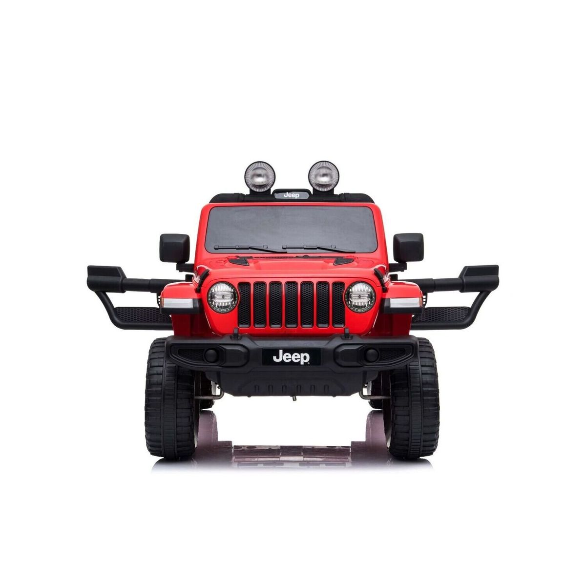 JEEP - Jeep Wrangler Rubicon 12V Pantalla Video USB Rojo