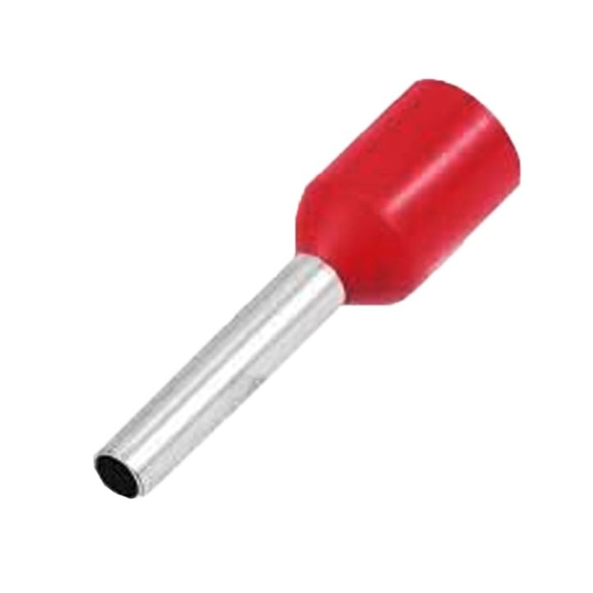 GENERICO - Terminales Aislados Calibre 14AWG tipo TUBULAR Celeste Bolsa x 100u