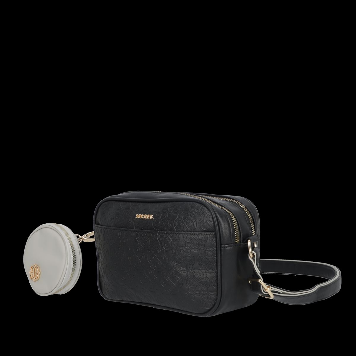 SECRET - Cartera Oslo Pequeña Black