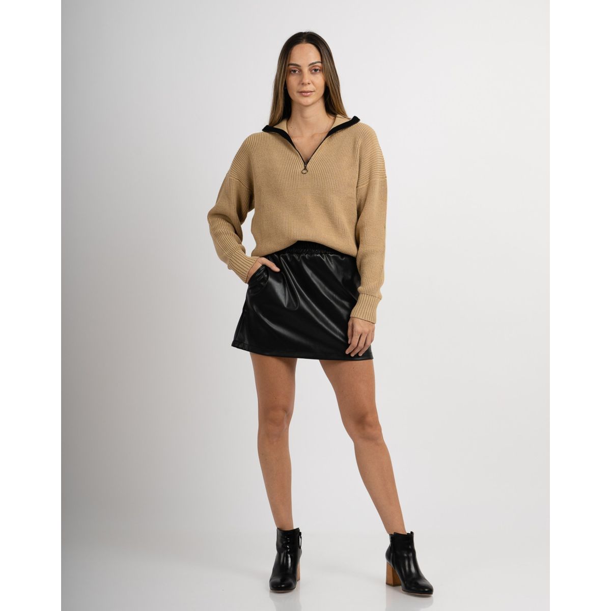 FASSINE - Falda Casual Mujer Fassine