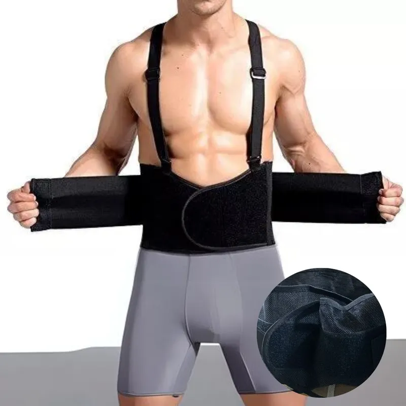 INSPIRA MARKET - Faja Lumbar Ligera Soporte con Tirantes