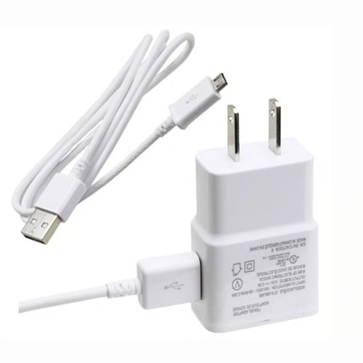 SAMSUNG - Cargador Samsung para Galaxy J3 - Blanco