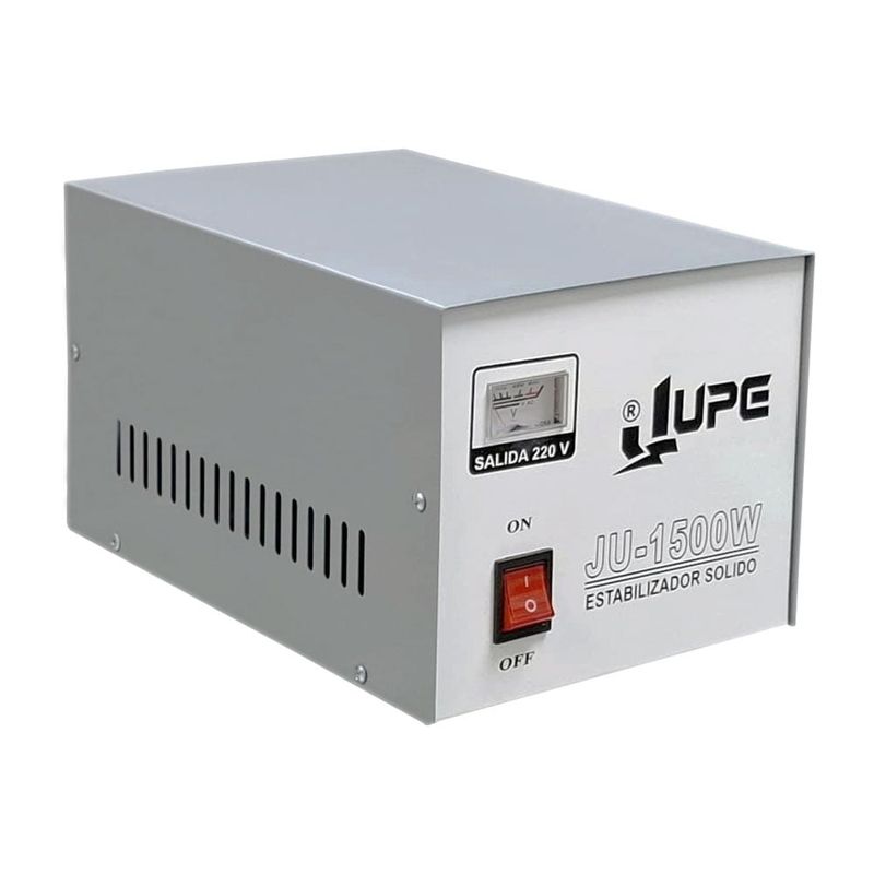 JUPE SUMINISTROS DE ENERGIA - Estabilizador Solido de 1500w 220v