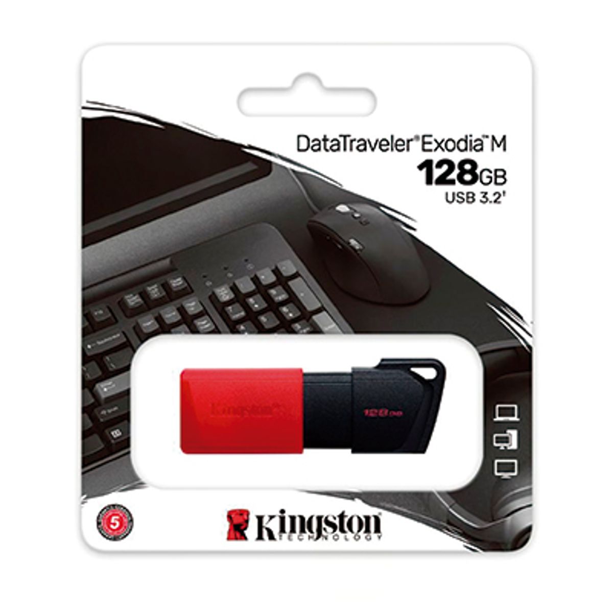 KINGSTON - MEMORIA USB 3.2 KINGSTON EXODIA 128 GB