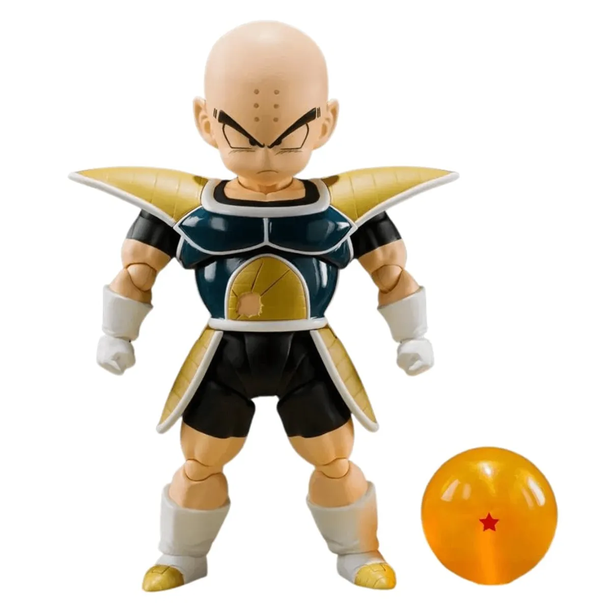 BANDAI - Krilin Dragon Ball Z SH Figuarts Krillin Battle Namek