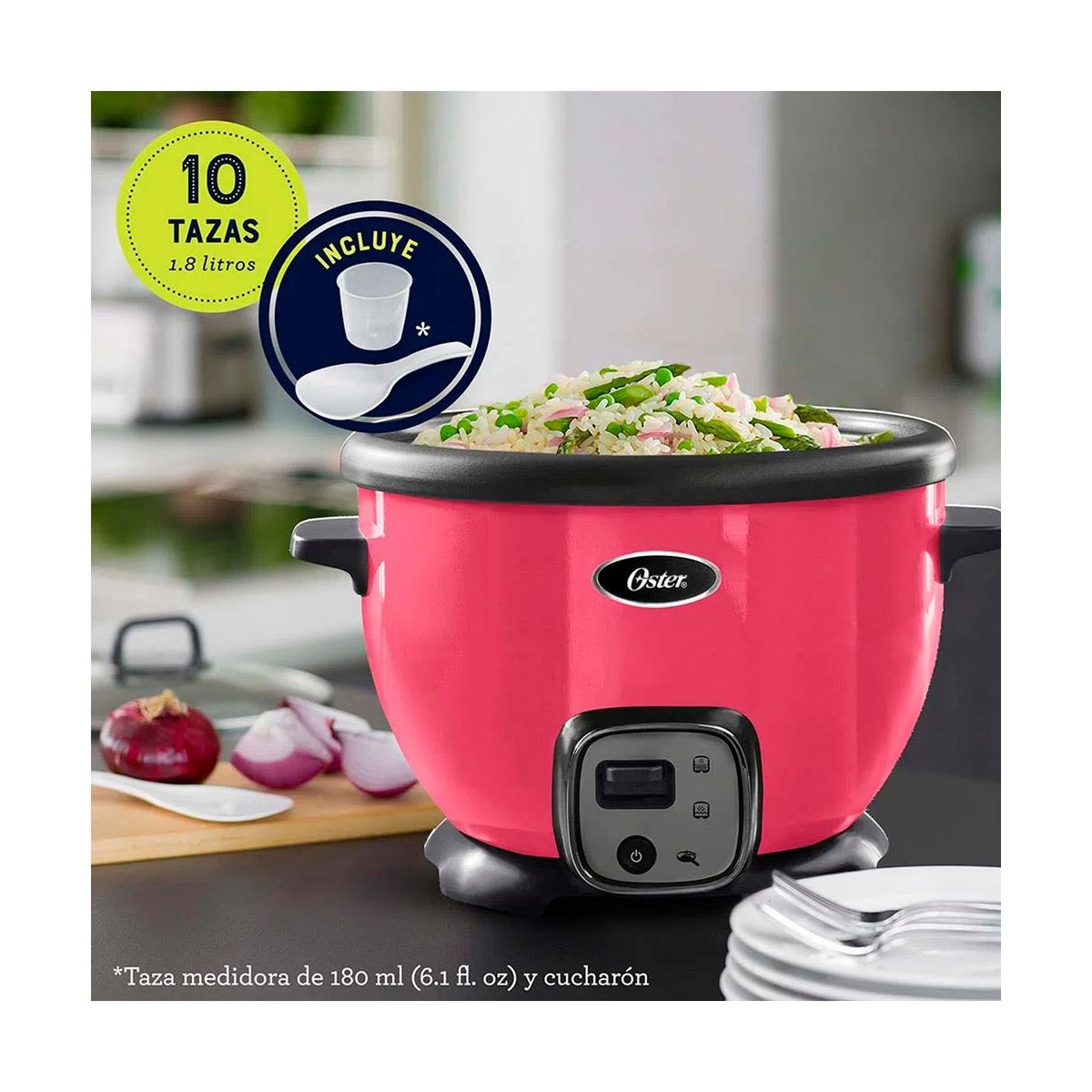 OSTER - OLLA ARROCERA MULTIUSOS OSTER CON FUNCIÓN SOFRITO CKSTRC8029M