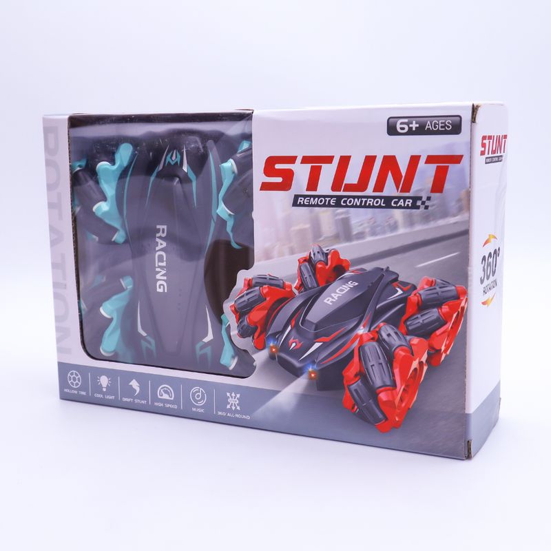 IMPORTADO MC - Carro control remoto STUNT 360 color Rojo