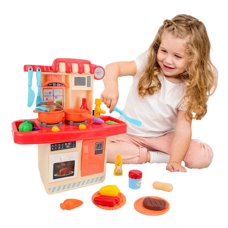 GENERICO - Juguete de Cocina Pequeña Cocinera Feliz