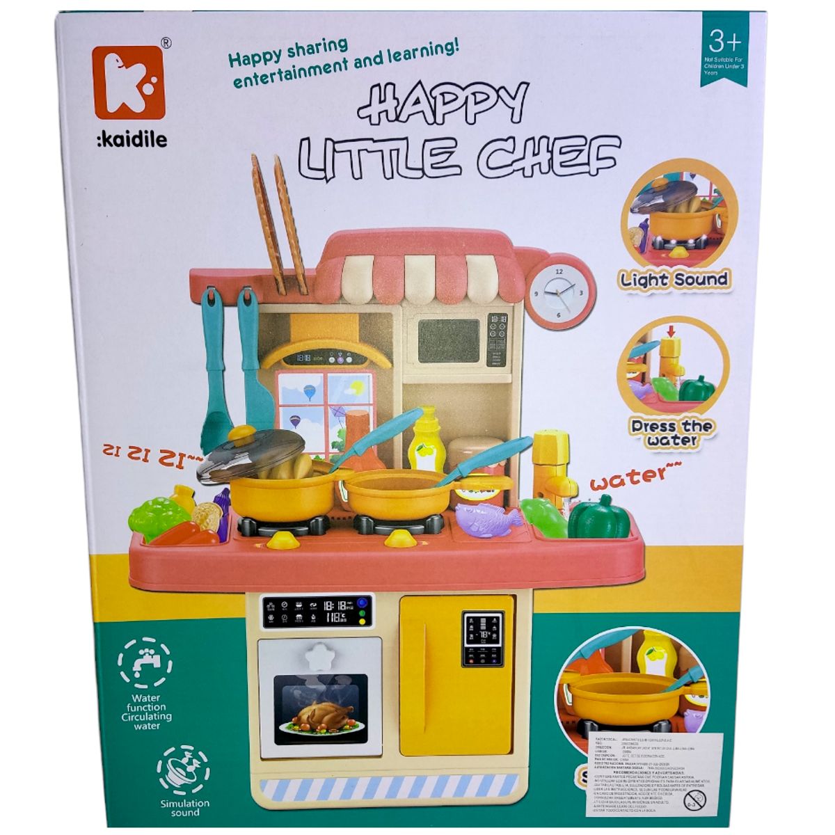 GENERICO - Juguete de Cocina Pequeña Cocinera Feliz