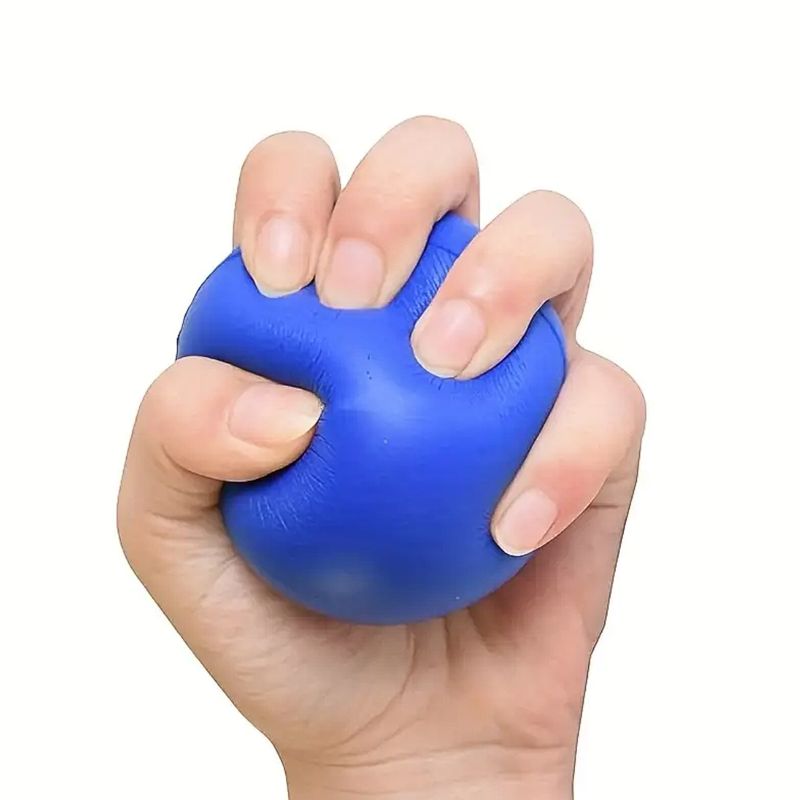 GENERICO - Pelota antiestrés relajación fisioterapia mano Set x4und