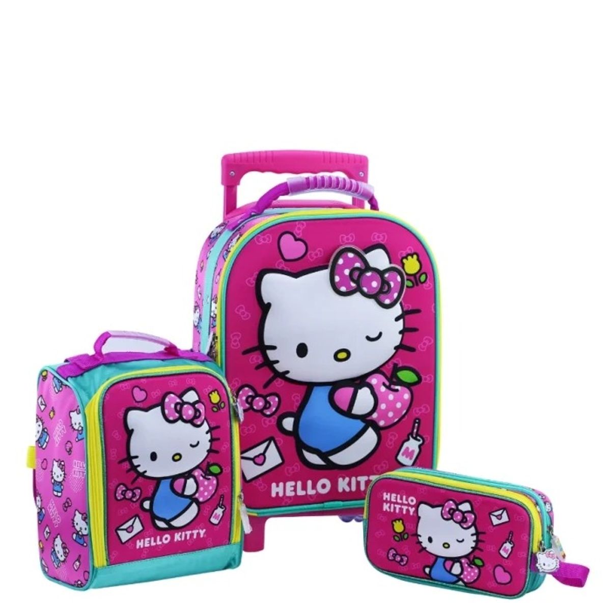 SCOOL - SCOOL MAGIC SET MALETA MED 3D HELLO KITTY