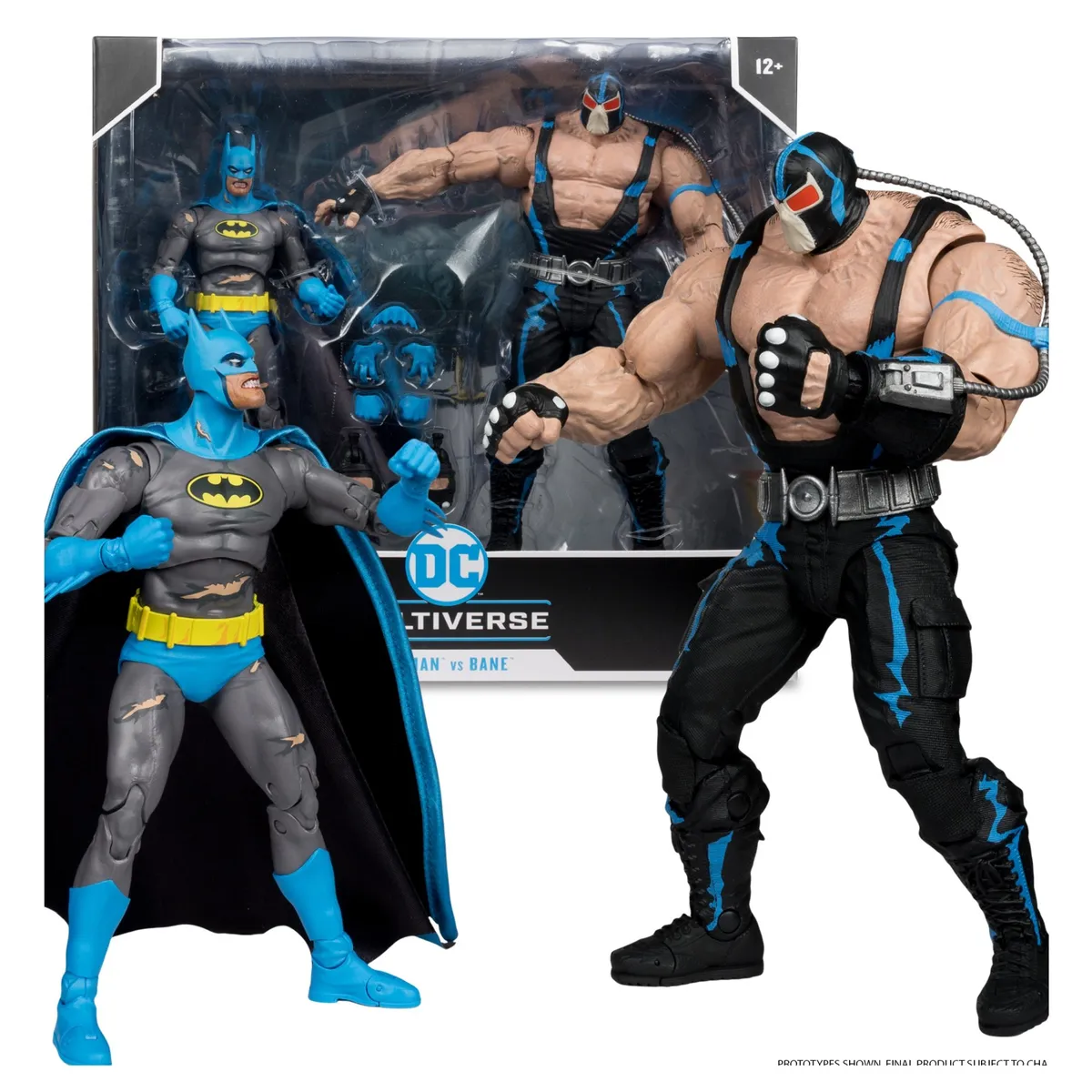 MCFARLANE - Knightfall DC Multiverse Batman vs Bane Two-Pack Mcfarlane