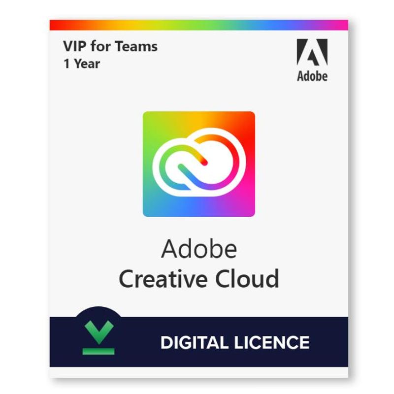 ADOBE - Licencia de Adobe Creative Cloud 1 Año Windows /Mac