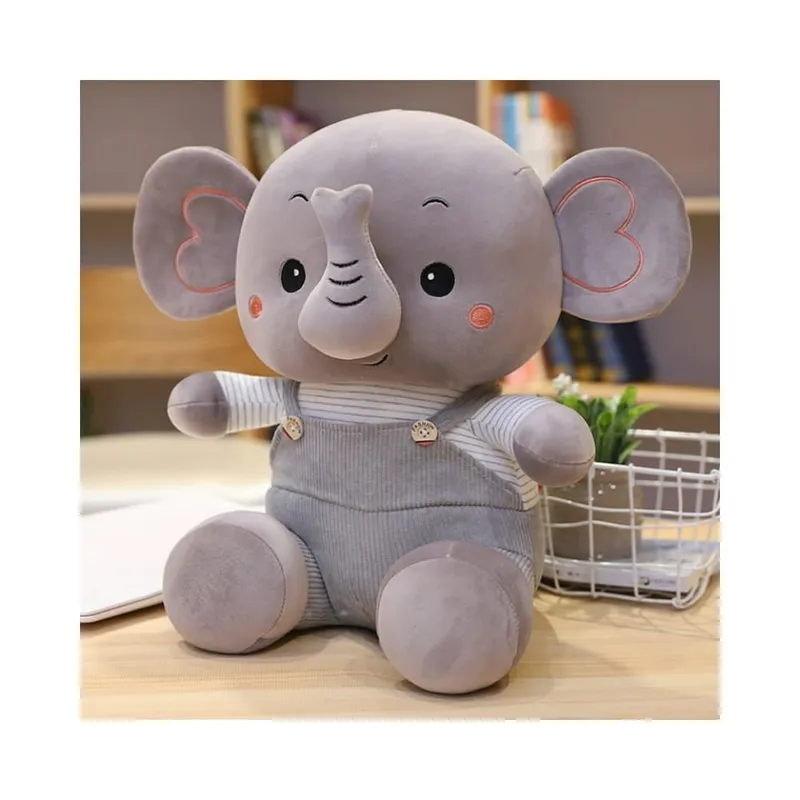 GENERICO - Peluche Elefante Baby Gris Pandora Home