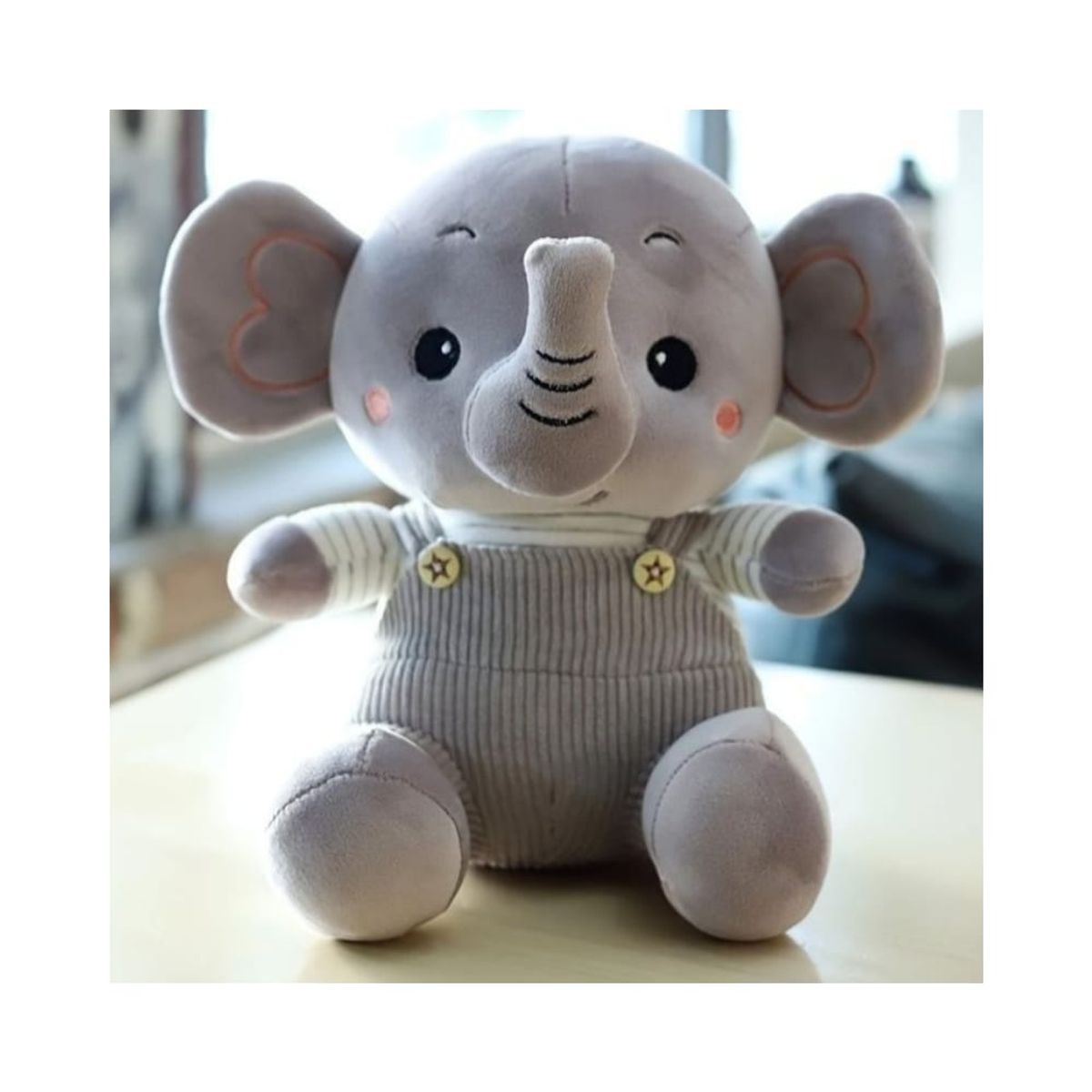 GENERICO - Peluche Elefante Baby Gris Pandora Home