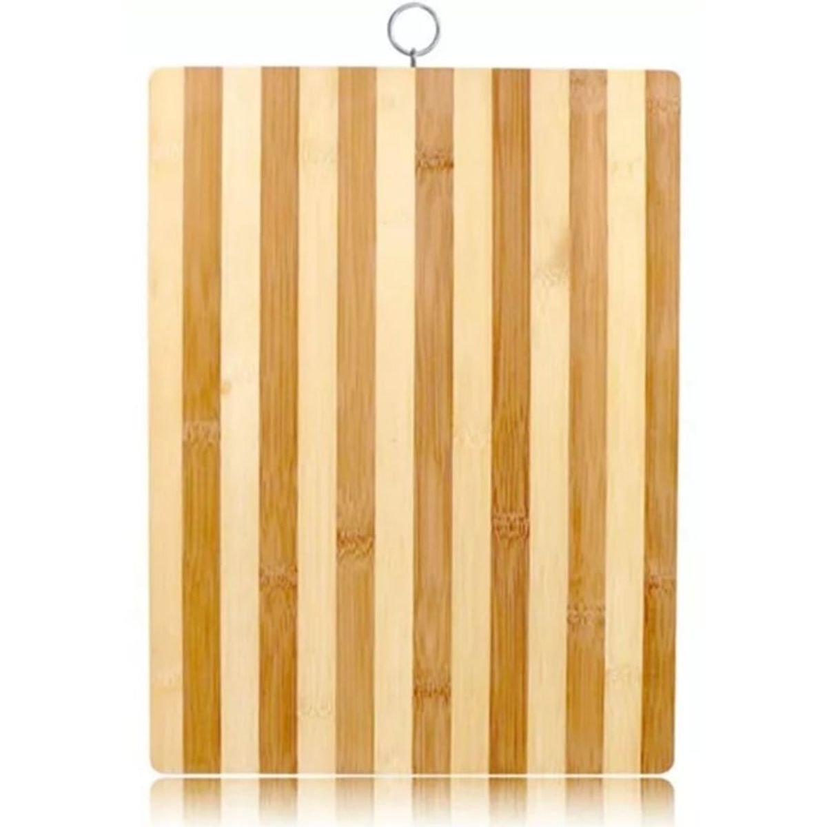 GENERICO - TABLA PARA CORTAR PICAR BAMBÚ 38X28CM