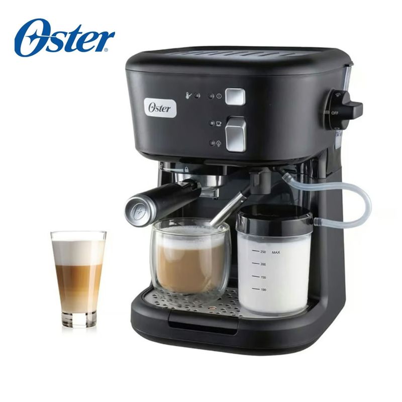 OSTER - Cafetera Espresso Capuccino BVSTEM5501B 15 Bares