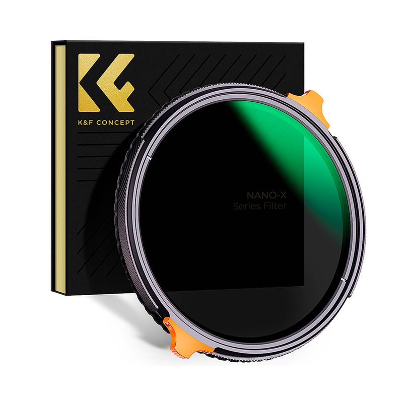 K&F CONCEPT - Filtro 2 en 1 72mm - CPL Polarizado + ND4-ND64 Nano X – K&F Concept.