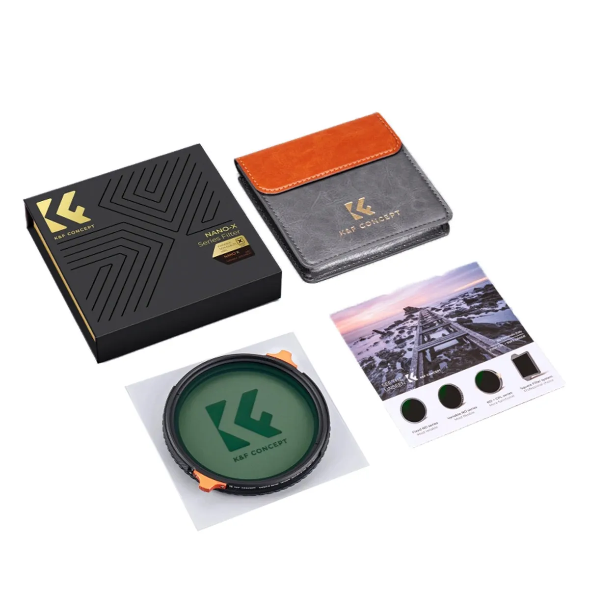 K&F CONCEPT - Filtro 2 en 1 72mm - CPL Polarizado + ND4-ND64 Nano X – K&F Concept.