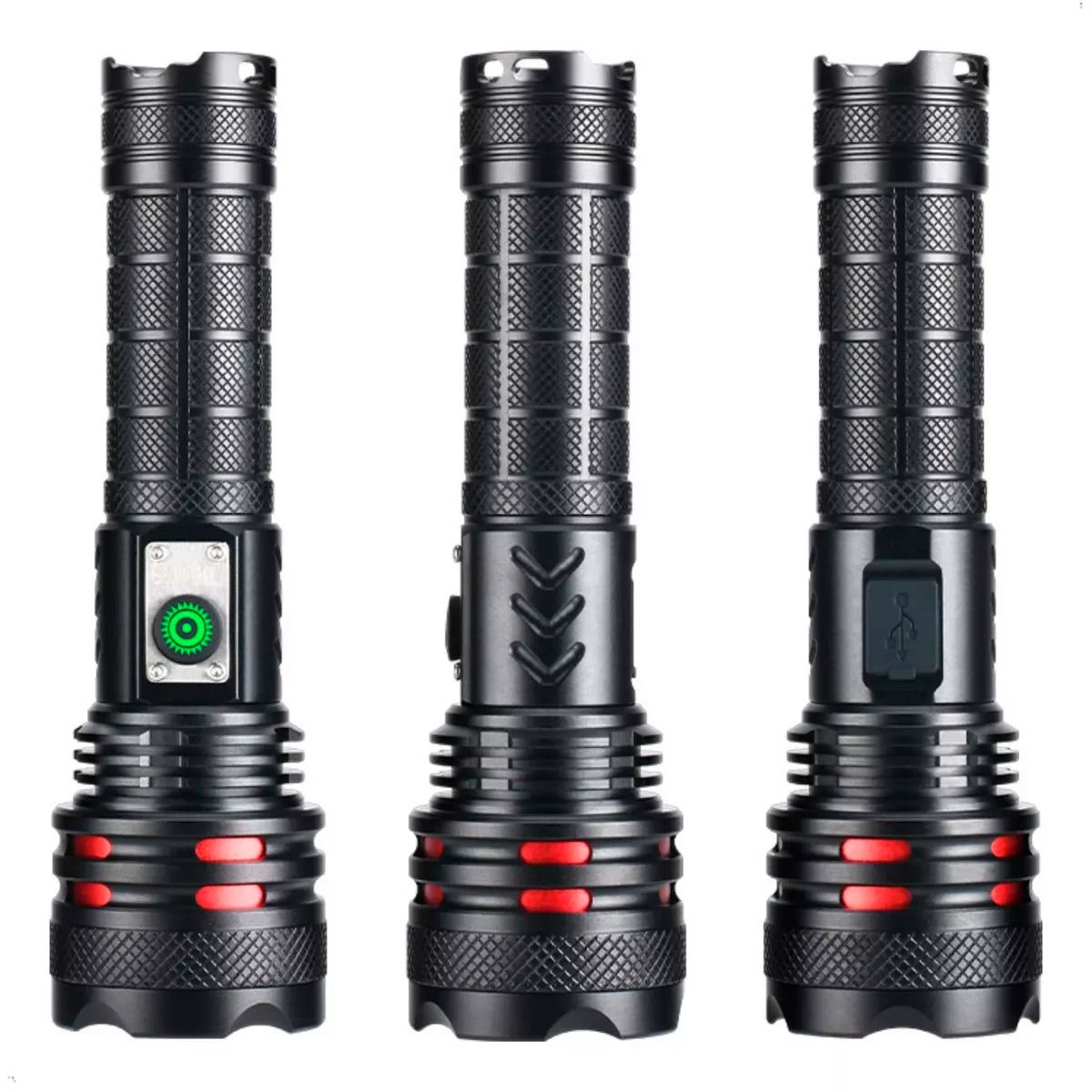 CAFINI - Linterna Tactica Lidimi LD-L462A 30w 2000 metros