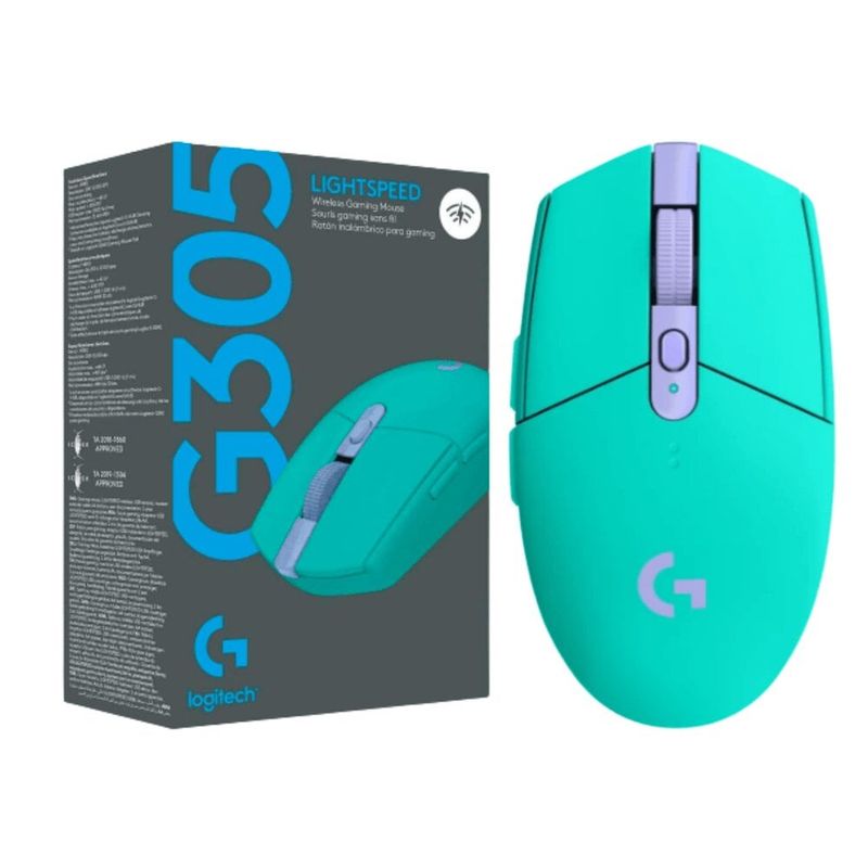 LOGITECH - MOUSE LOGITECH G305 910-006376 GAMING MINT