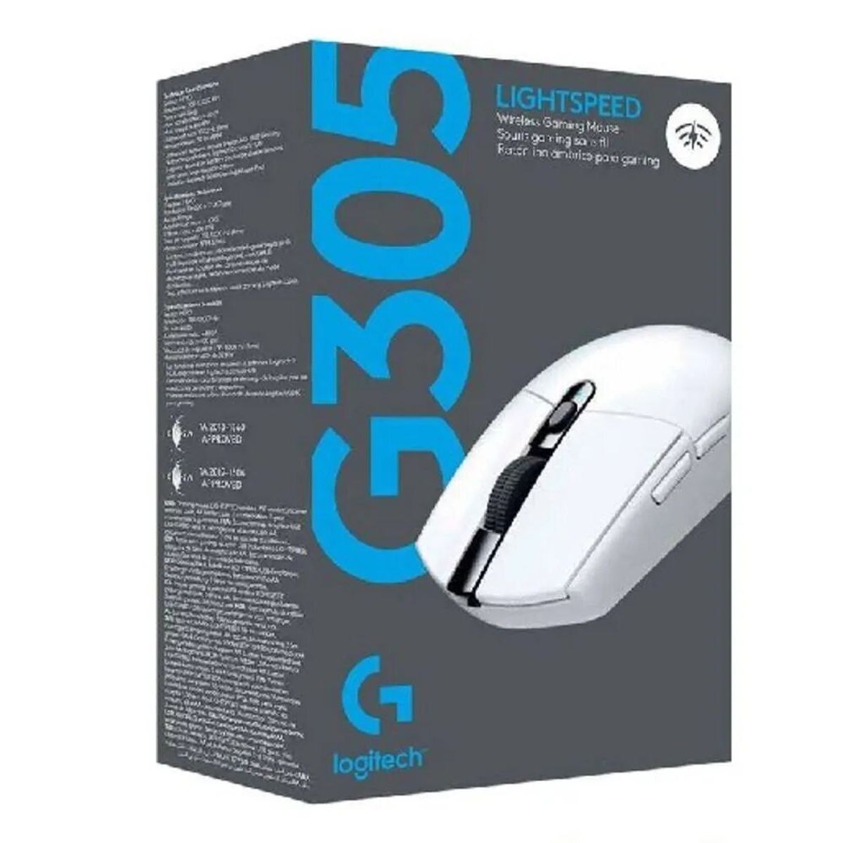 LOGITECH - MOUSE LOGITECH G305 LIGHTSPEED WIRELESS  910-005289  WHITE