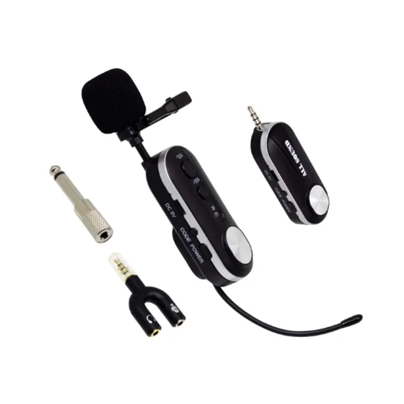 ALL SOUND - Micrófono Inalámbrico Solapero UHF MC-C020 ALL SOUND