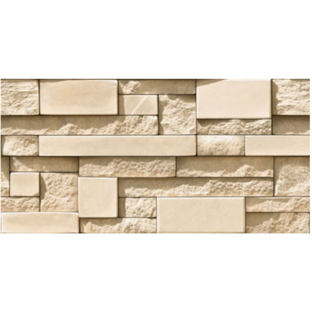 EJESA CREA TU ESPACIO IDEAL - Apolo marfil 30x60 cm 1.08 m2 - Fachaleta importada