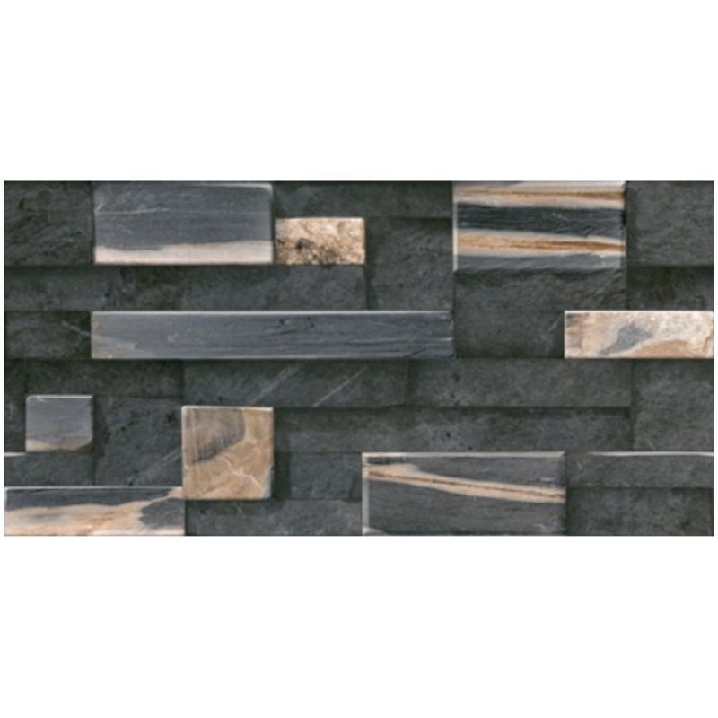 EJESA CREA TU ESPACIO IDEAL - Apolo slate 30x60 cm 1.08 m2 - Fachaleta importada