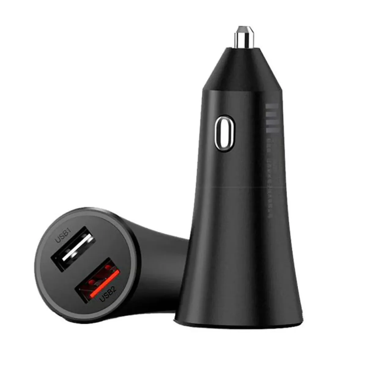 XIAOMI - Cargador de Auto Xiaomi Mi 37W Car Charger Fast Charger - Negro