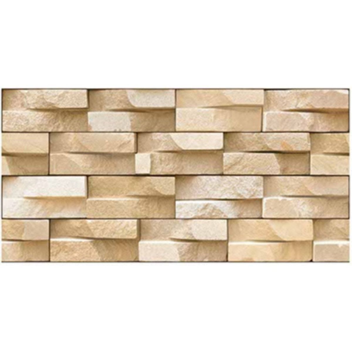 EJESA CREA TU ESPACIO IDEAL - Carving beige 30x60 cm 1.08 m2 - Fachaleta importada