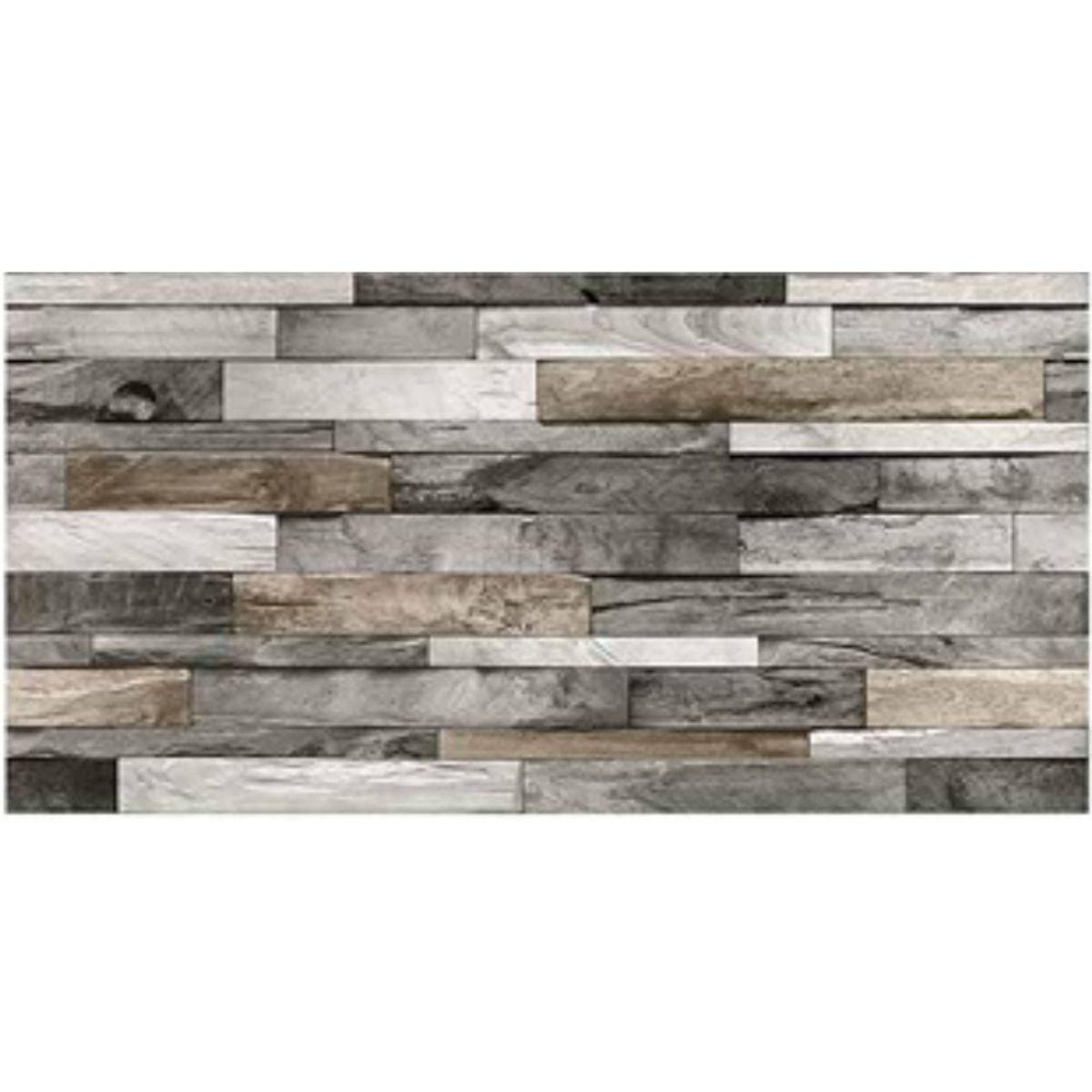 EJESA CREA TU ESPACIO IDEAL - Jaca gris 30x60 cm 1.08 m2 - Fachaleta importada