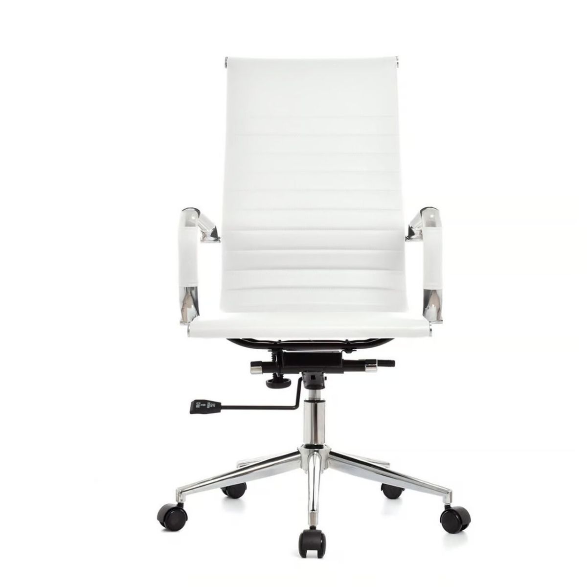 OFIDEAS - Silla De Oficina Ergonómica Presidente Boss Color Blanco Ofideas