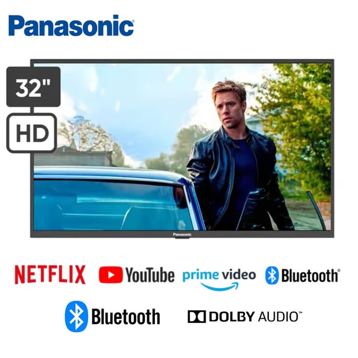 PANASONIC - Televisor Panasonic 32 Led HD Smart TC-32JS500P