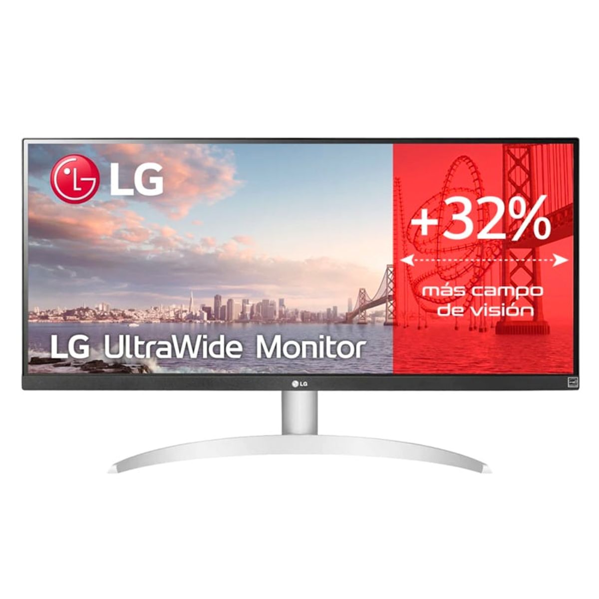 LG - Monitor LG UltraWide 29WQ600-W 29 WFHD 2560x1080 75Hz Panel IPS