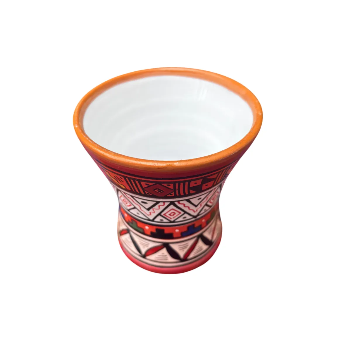 ACHALLAY ARTESANIA DE BARRO - Vaso kero Cerámica con Diseño 200 ml