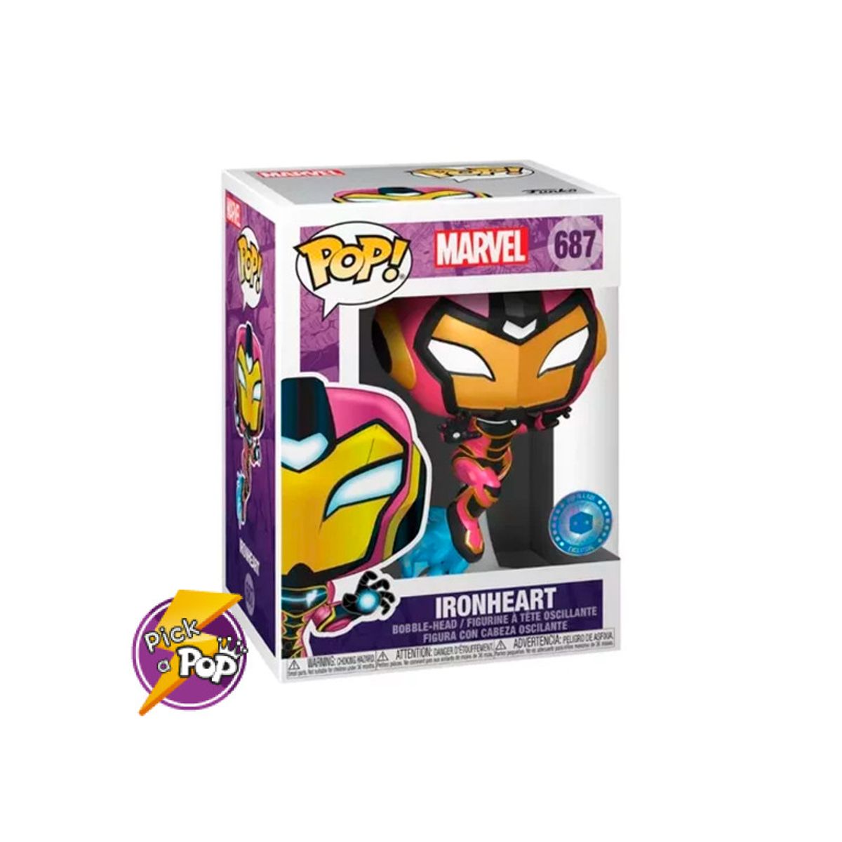 FUNKO - MARVEL IRONHEART EXCLUSIVO