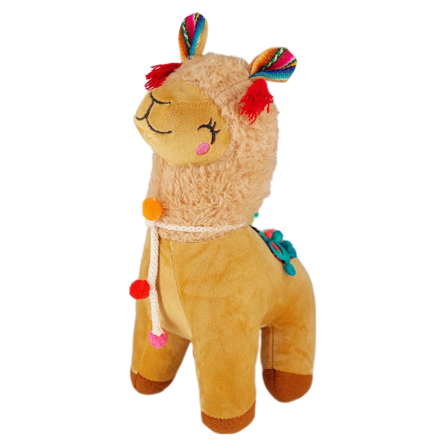 Arcoiris Llama De Colores Peluche Creativo Y Esponjoso Arco Iris