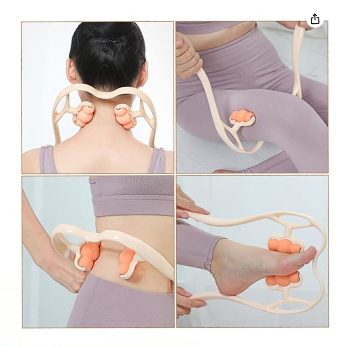 GENERICO - Masajeador de Tejido Profundo Rodillo Multifuncional