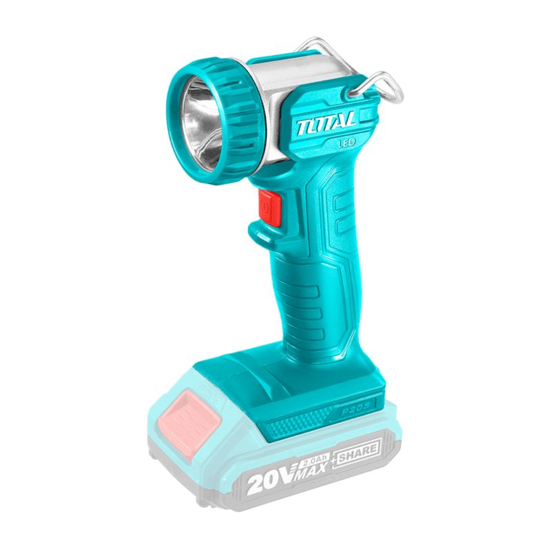 TOTAL TOOLS - Linterna LED 5w inalambrica 20v Total