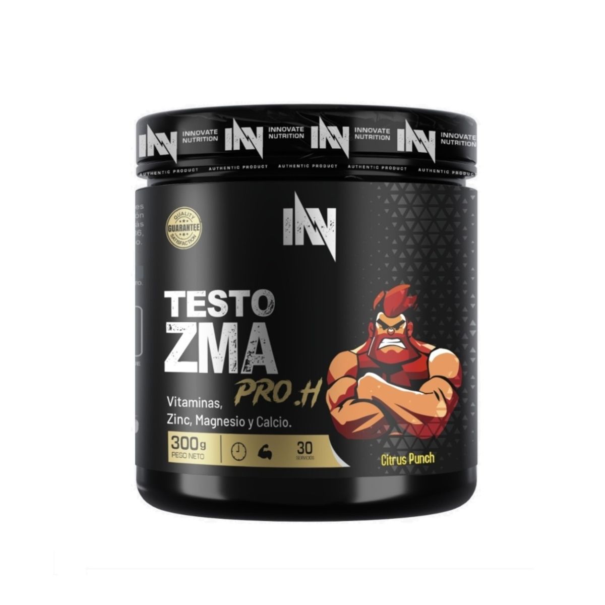 INN INNOVATE NUTRITION - MULTIVITAMÍNICO TESTO ZMA PRO.H ONE DE 300 G. INNOVATE NUTRITION