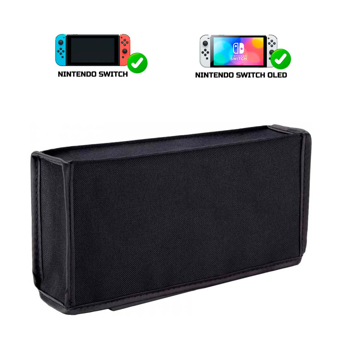 GENERICO - Funda Protector Antipolvo Compatible Nintendo Switch Oled