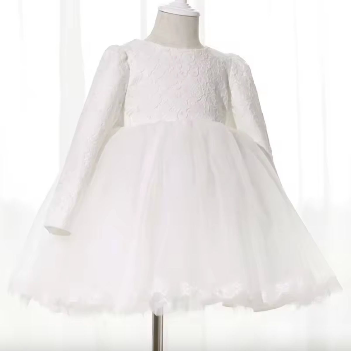 GENERICO - VESTIDO DE BEBÉ PARA BAUTIZO