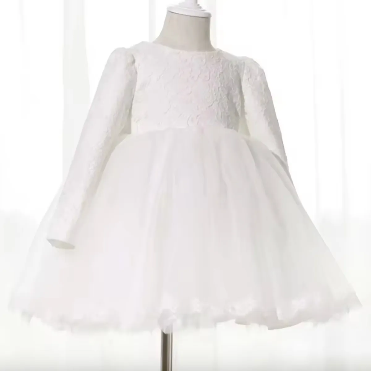 GENERICO - VESTIDO DE BEBÉ PARA BAUTIZO