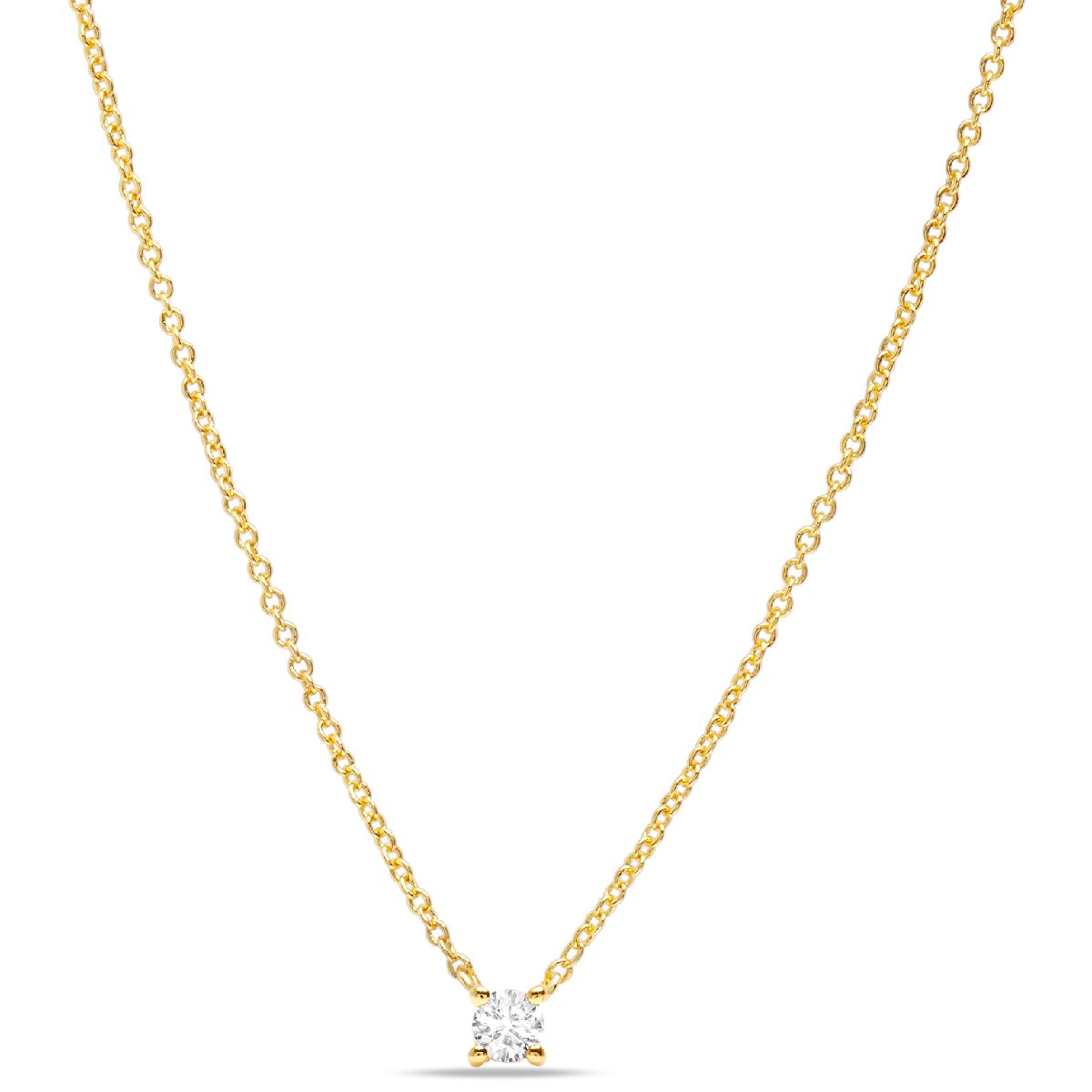 CRISLU - Collar con circonita brillante - C de CRISLU -