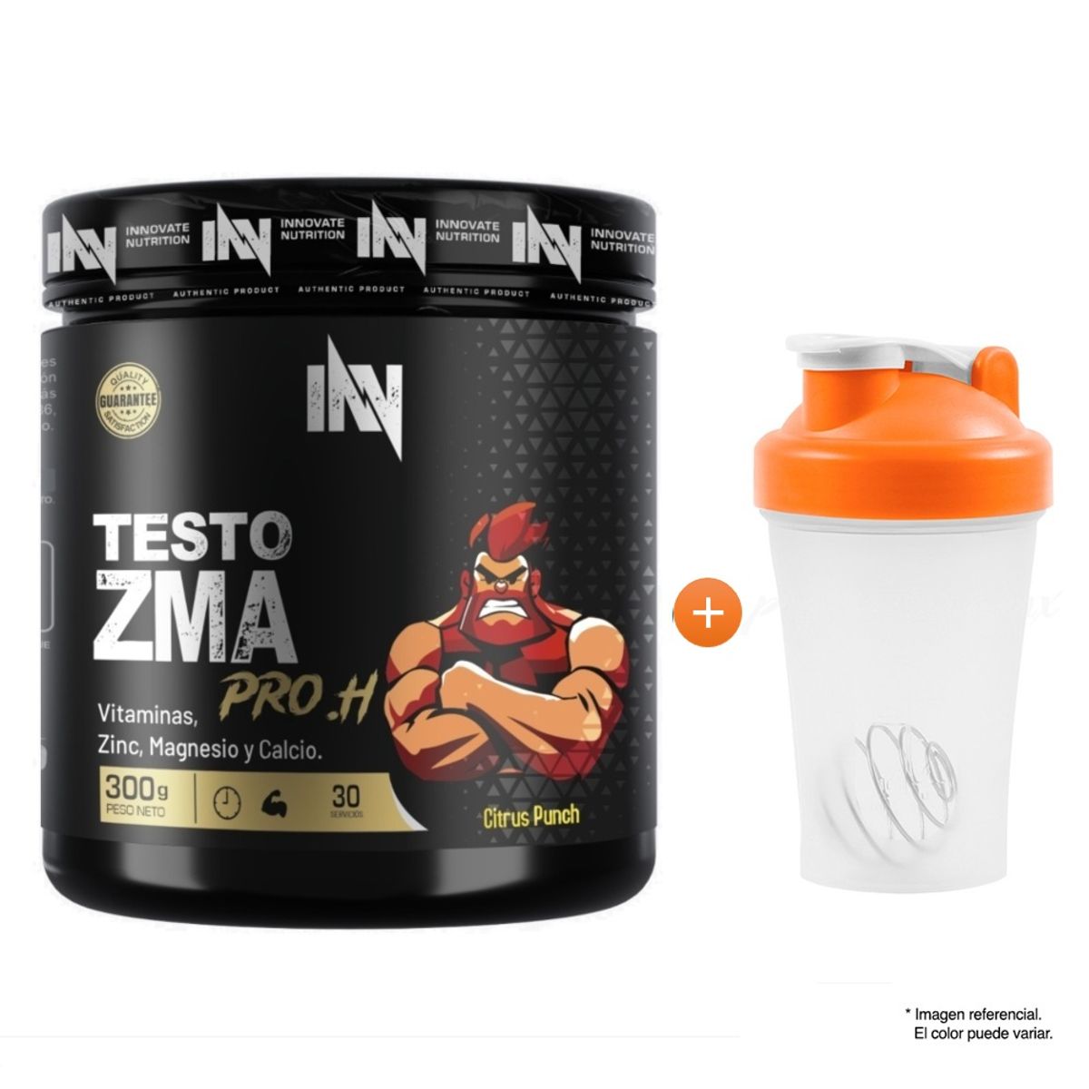 INN INNOVATE NUTRITION - Zma ProH One 300Gr Citrus Punch Innovate Nutrition
